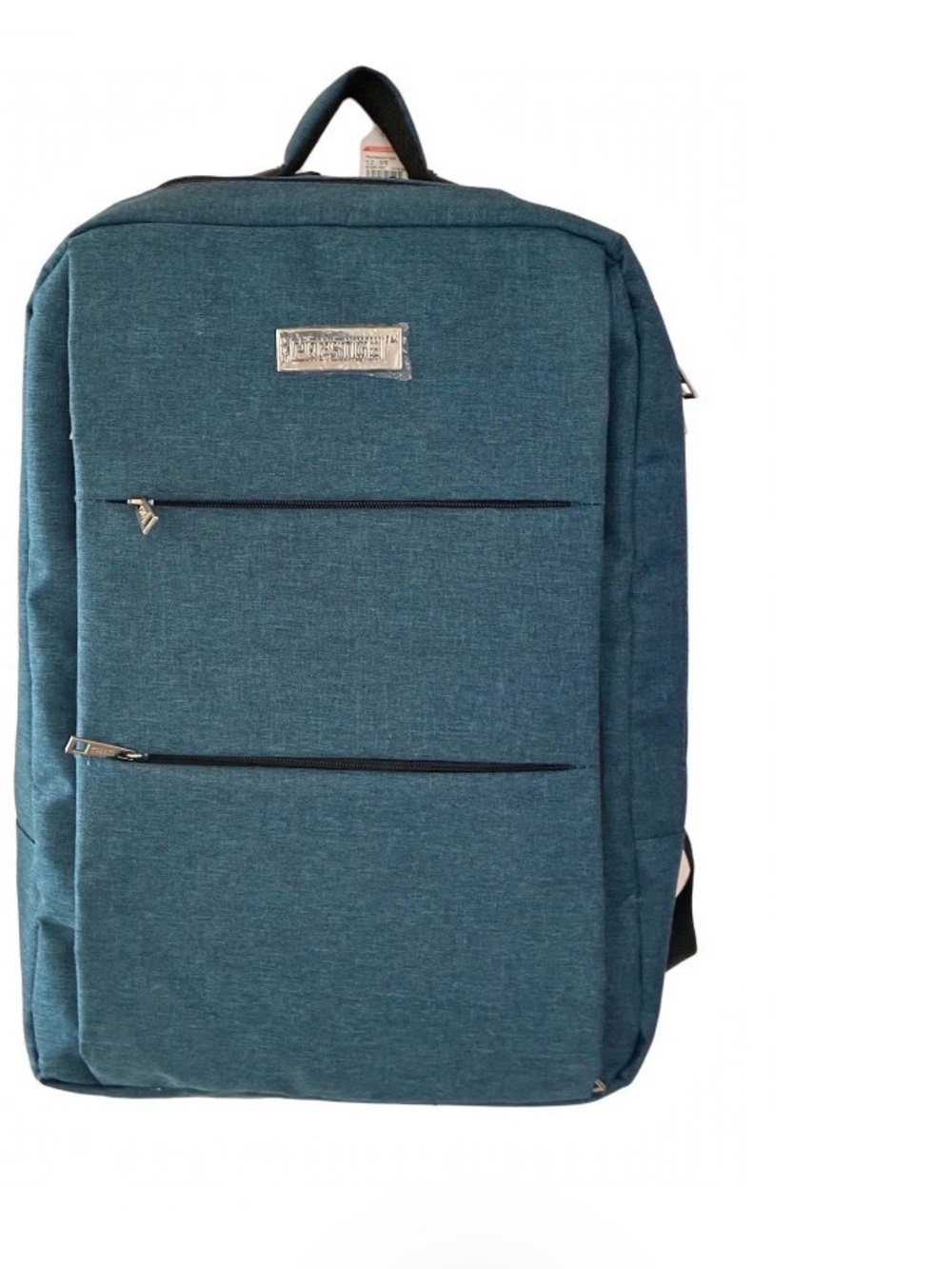 Everyday Teal Backpack with Front Zip Pockets